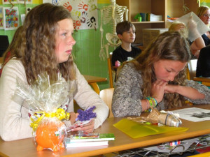 Předávání vysvědčení - ZŠ v Mladém