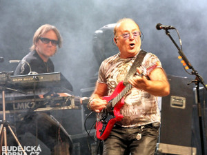 Petr Janda s Jiřím Valentou