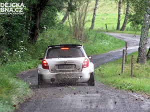 Testování továrního týmu Škoda Motorsport na tratích Rallye Český Krumlov