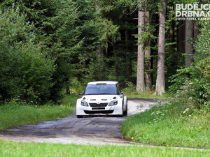 Testování továrního týmu Škoda Motorsport na tratích Rallye Český Krumlov