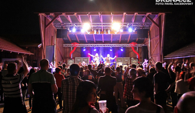 Koncert skupiny Katapult na Holkově