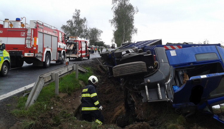 Tragický střet u Plástovic si vyžádal lidský život