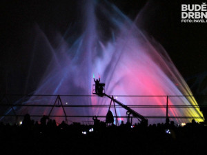 Prostorová multimediální show Bouře