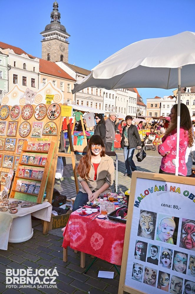 Švestkové trhy na náměstí Přemysla Otakara II.