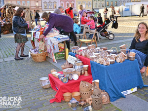 Švestkové trhy na náměstí Přemysla Otakara II.