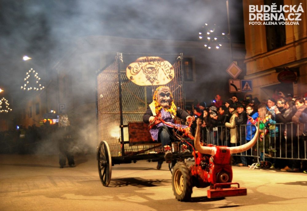 Krampus show Kaplice 2014