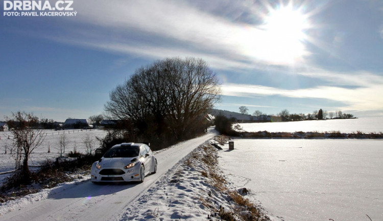 Test Alexeje Lukjaňuka před Jänner Rallye 2015