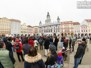 V Budějcích protestovali proti islámu