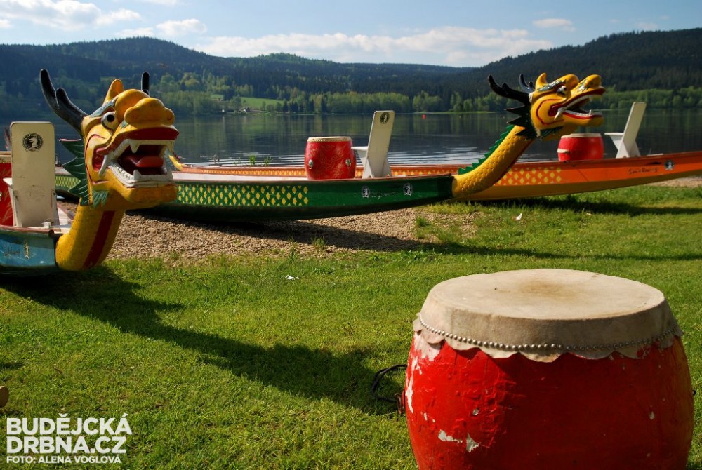 Dračí lodě - Lipno 2015