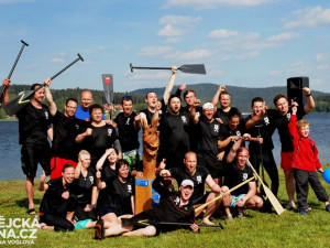 Dračí lodě - Lipno 2015