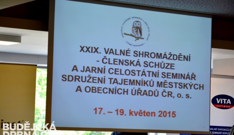 29. valné shromáždění a jarní odborný seminář Svazu tajemníků měst a obcí České republiky