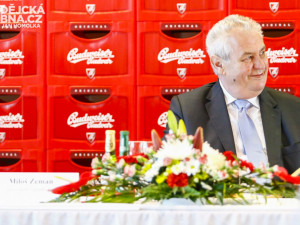 Návštěva prezidenta České republiky v Budějovickém Budvaru