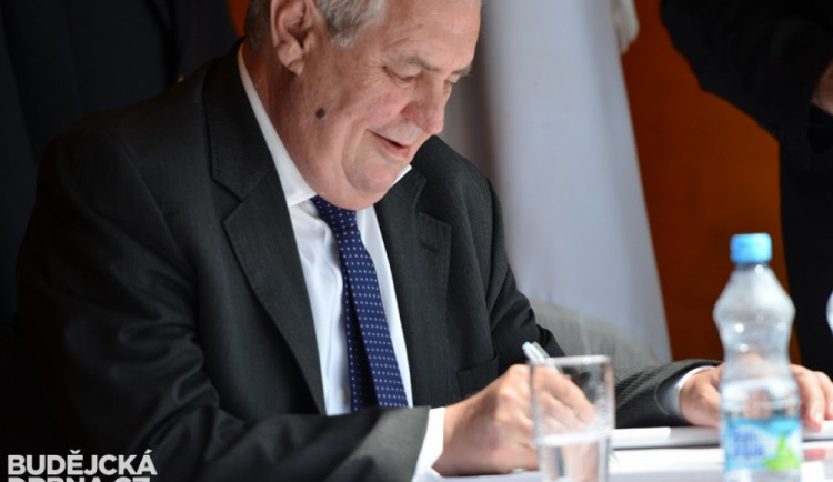 Prezident v Loučovicích