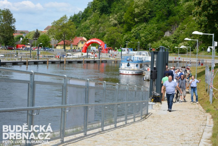 Otevření přístavu v Hluboké nad Vltavou