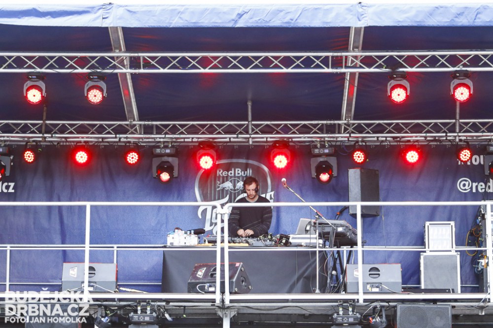 Red Bull Tour Bus