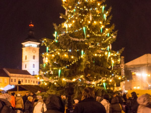 Rozsvícení vánočního stromu