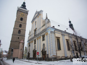 Zasněžené České Budějovice