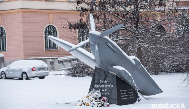 Zasněžené České Budějovice