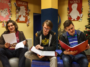 Zkouška muzikálu Cyrano