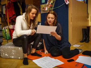 Zkouška muzikálu Cyrano