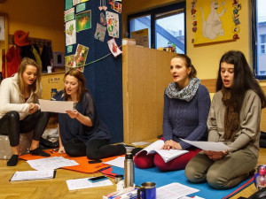 Zkouška muzikálu Cyrano