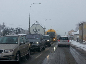 Objízdná trasa Kamenný Újezd