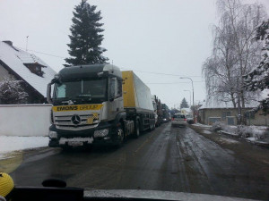 Objízdná trasa Kamenný Újezd