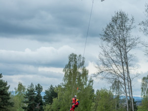 Cvičení letecké záchranné služby
