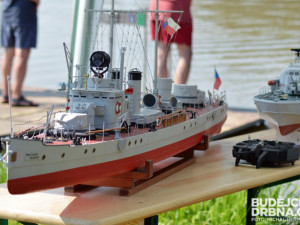 Mistrovství lodních modelářů v Borovanech