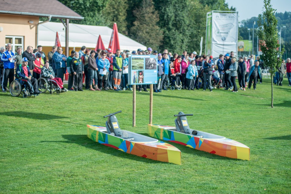 Sportovně-relaxační areál hostil paralympioniky