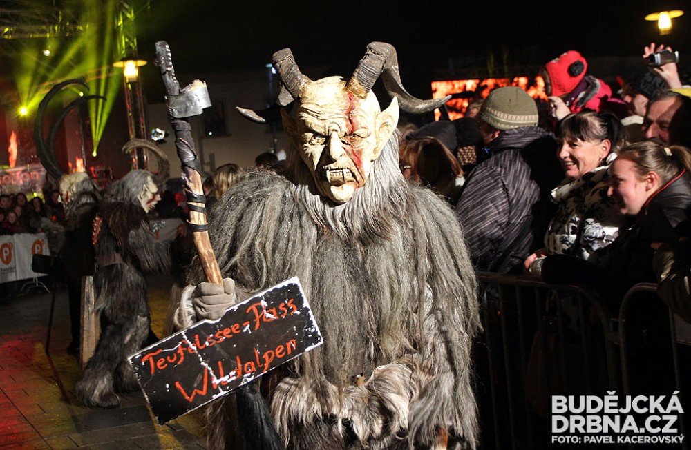 Krampus Show Kaplice 2016