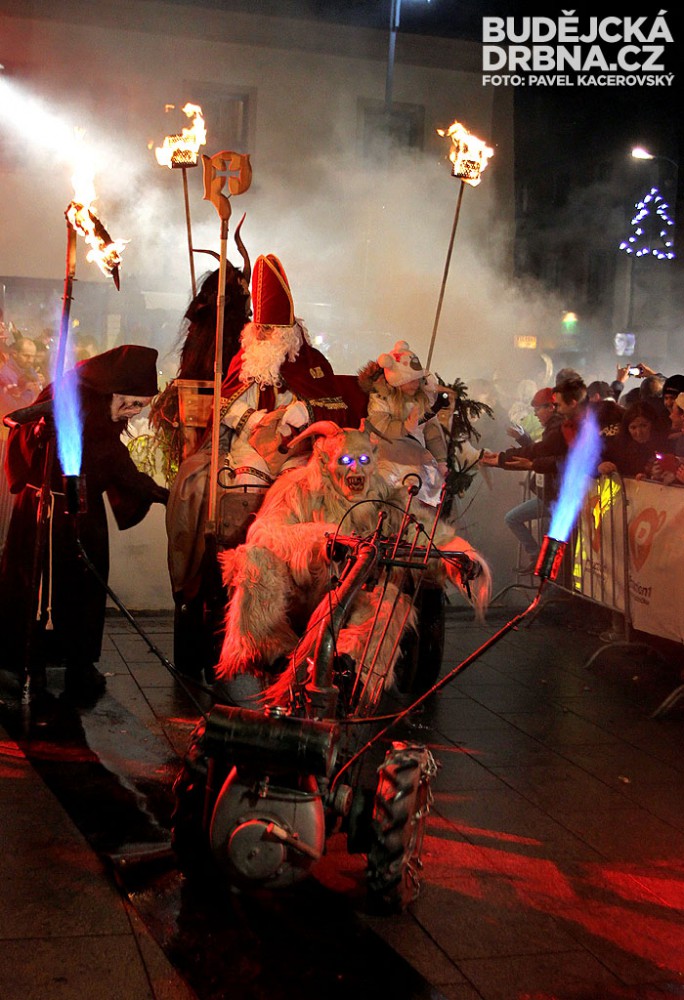Krampus Show Kaplice 2016