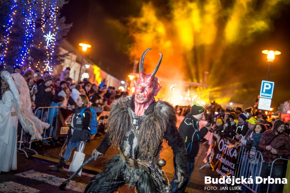 Krampus Show Kaplice 2016