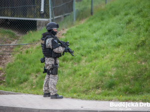 Safeguard 2017 - cvičení vojáků, policistů a specialistů ČEZ na ochranu Jaderné elektrárny Temelín proti teroristickému útoku