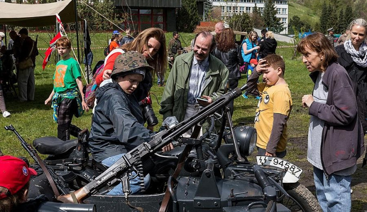Oslavy Dne vítězství v Českém Krumlově