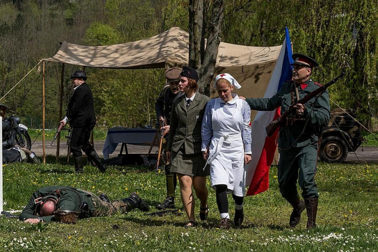 Oslavy Dne vítězství v Českém Krumlově