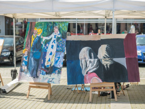 Happening ZUŠ Open v Českých Budějovicích.