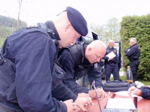 Soutěž policejních hlídek Rallye Rejvíz 2017