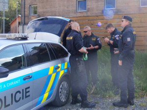 Soutěž policejních hlídek Rallye Rejvíz 2017