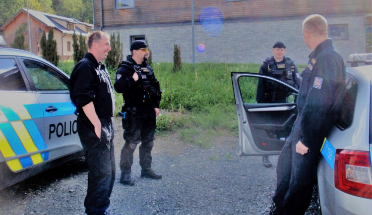 Soutěž policejních hlídek Rallye Rejvíz 2017