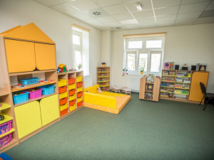 Slavnostní otevření nové školky v ulici Adolfa Trägera