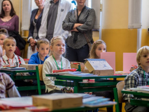 První školní den v českobudějovických školách