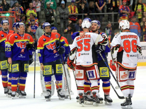 Setkání bývalých spoluhráčů z jednoho útoku -  Tomáše Nouzy a Martina Heřmana