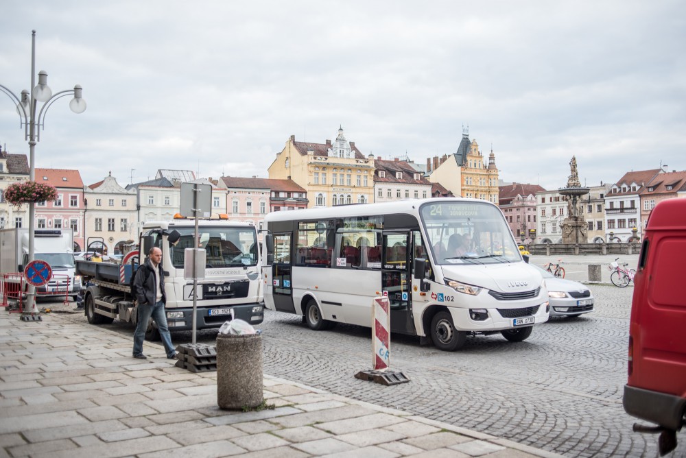 Nová linka MHD v Českých Budějovicích