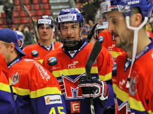 Šestnáctiletý útočník Martin Beránek po svém premiérovém startu v dresu motoráckého A týmu