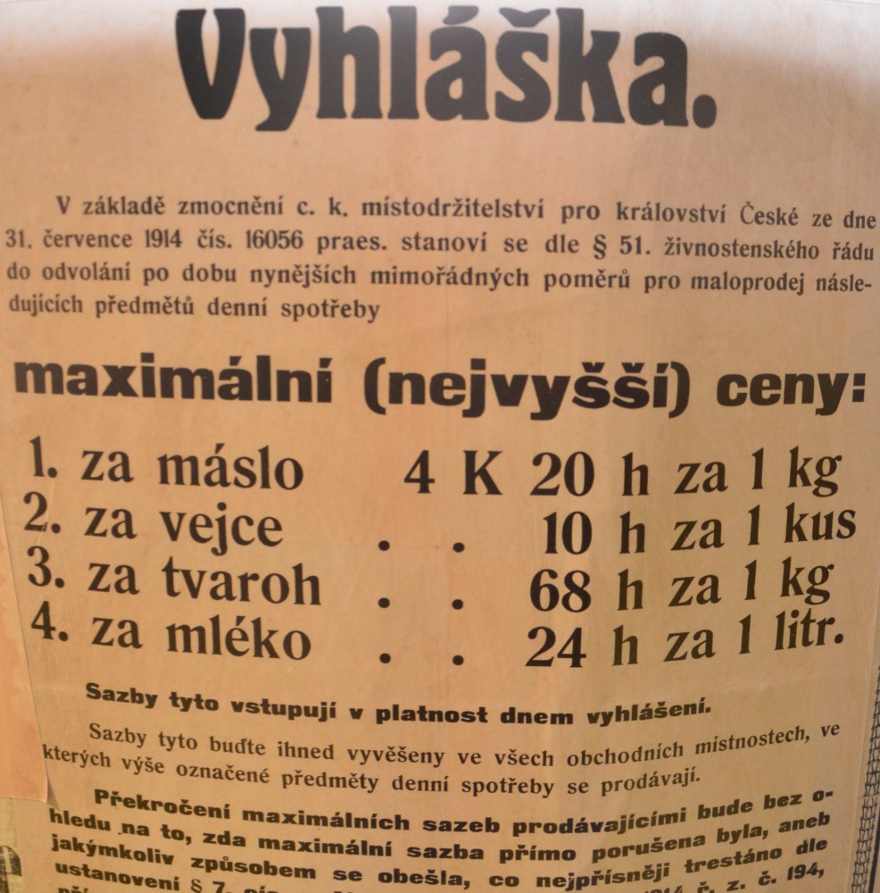 Na výstavě jsou k vidění i velice zajímavé dokumenty.
