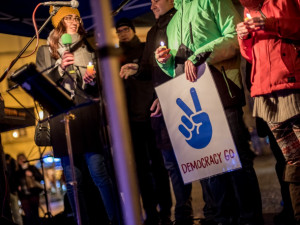 Rozsviťme demokracii v Českých Budějovicích