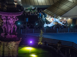 Přílet anděla na náměstí 2017