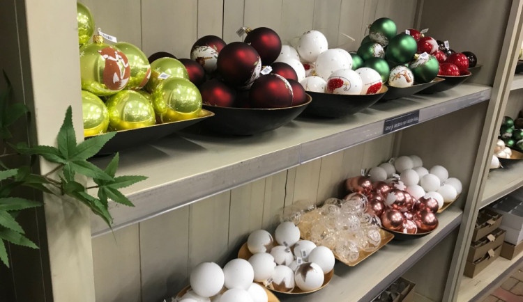 Ručně vyráběné ozdoby ze Zahradnického centra Ferenčík