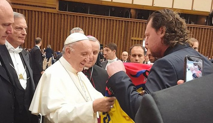Jihočeši se setkali s papežem Františkem